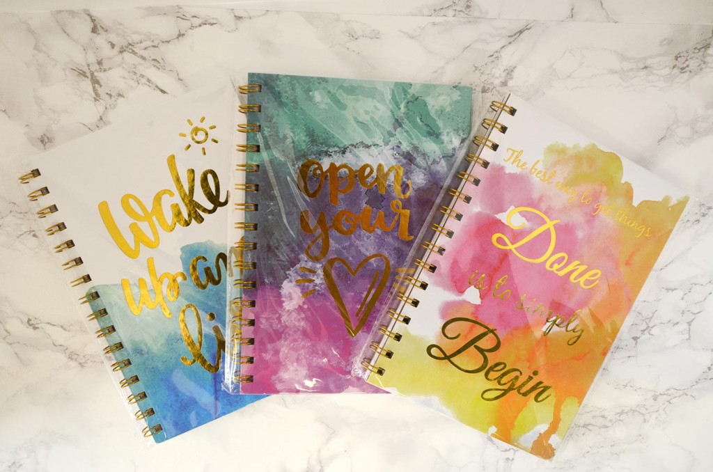 ways to reduce stress notebooks