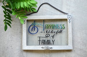 Valentines Gifts under $25 - glass sign